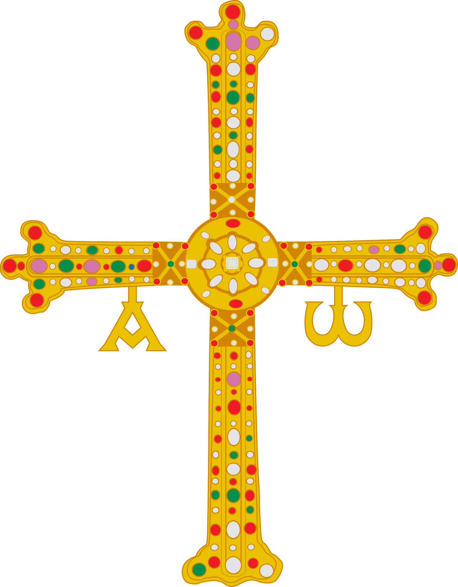 Bandera de Reino de Asturias, 718 – 924