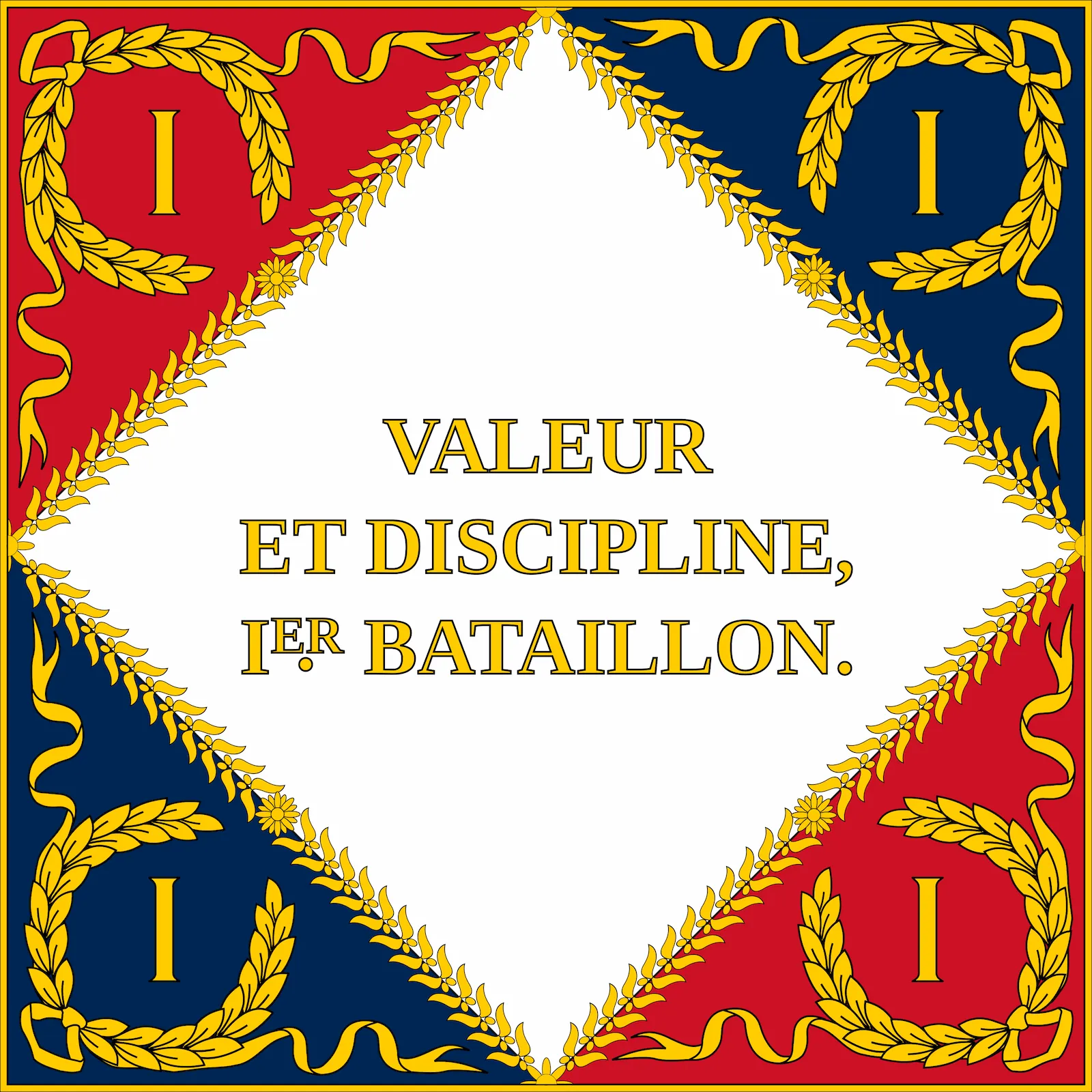 Bandera de Primer Imperio francés, 1804 – 1812
