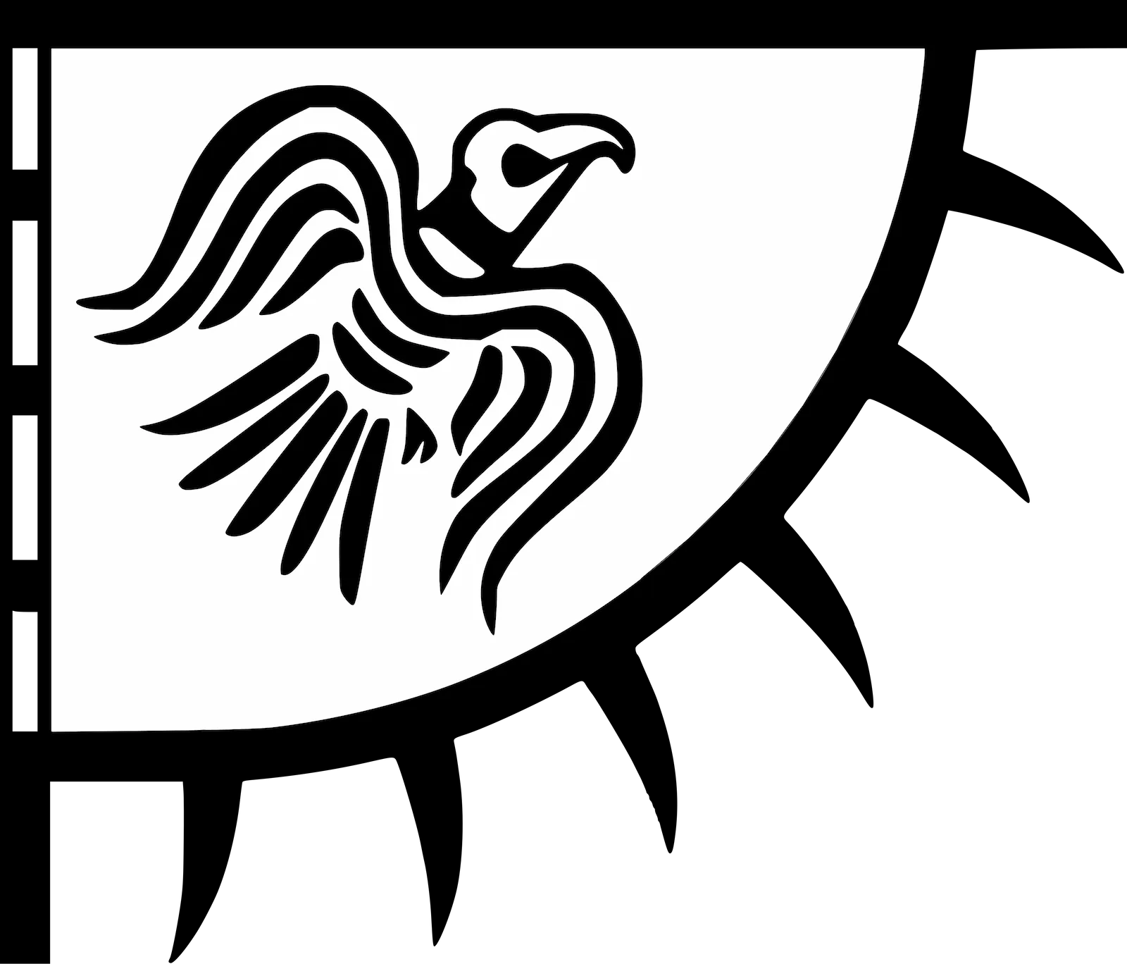 Bandera de Reino de Dinamarca, 936 – 1042