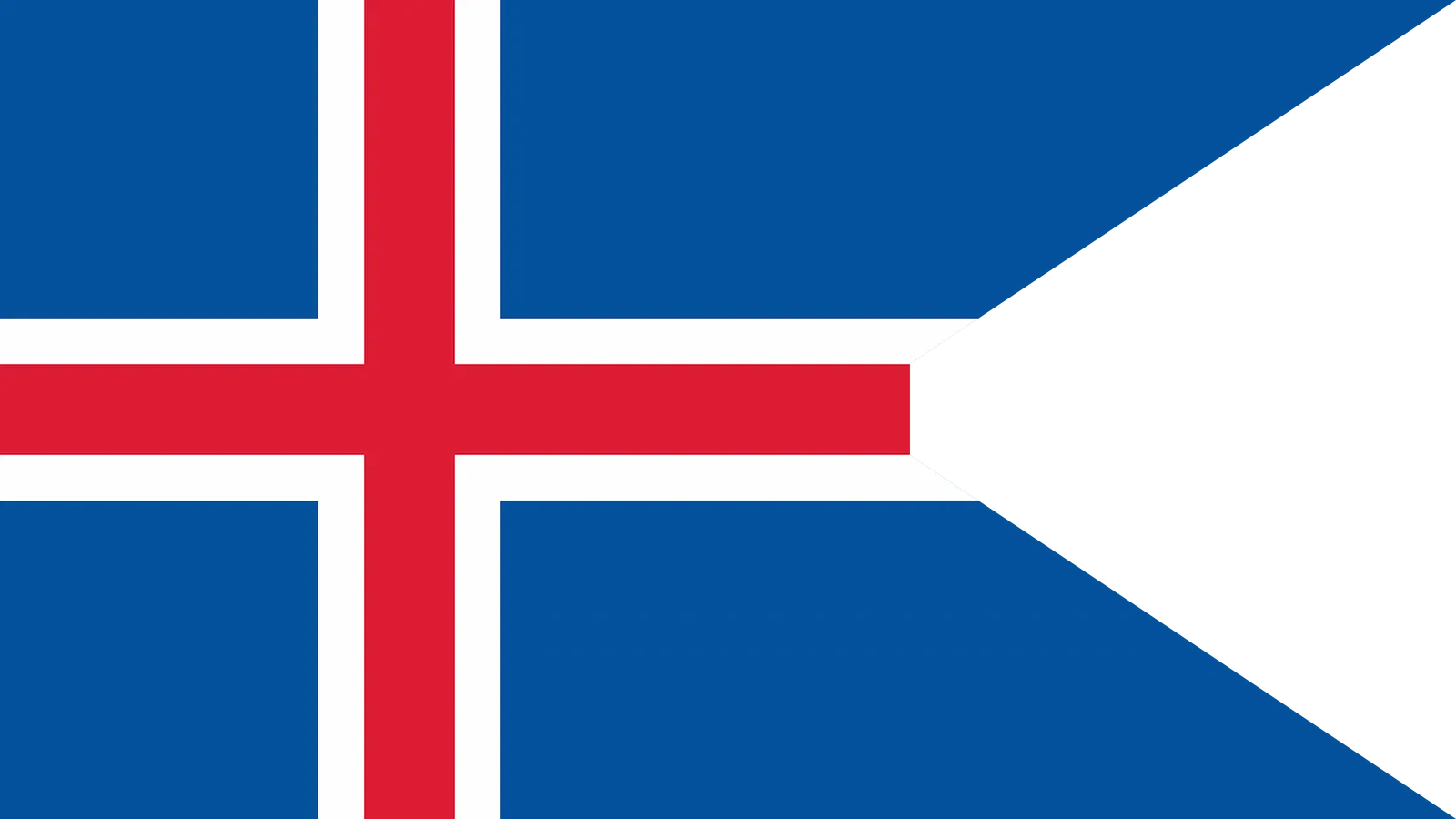 Bandera de República de Islandia, 1944 – hoy