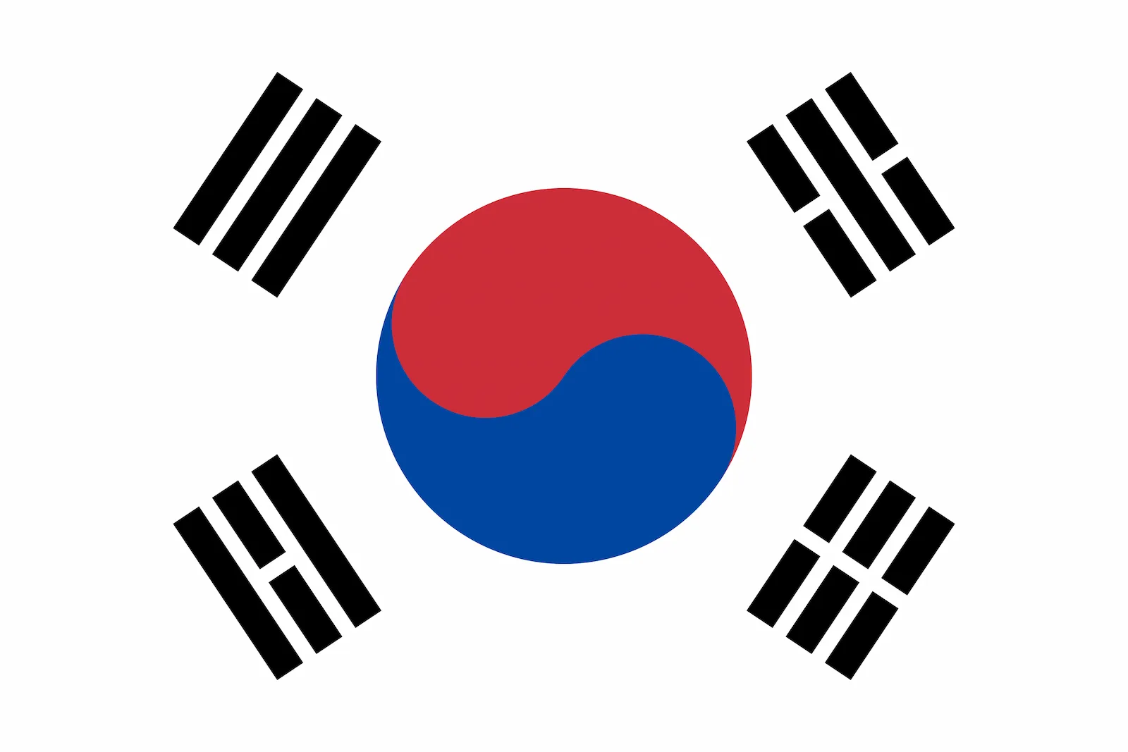 Bandera de República de Corea, 1948 – 1960