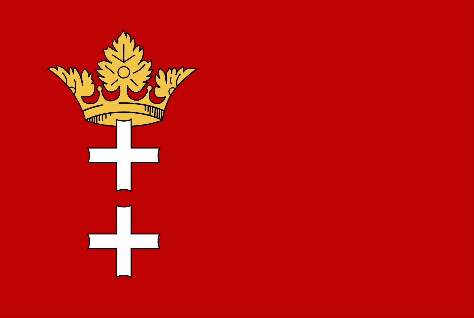 Bandera de Ciudad Libre de Dantzig, 1920 – 1939