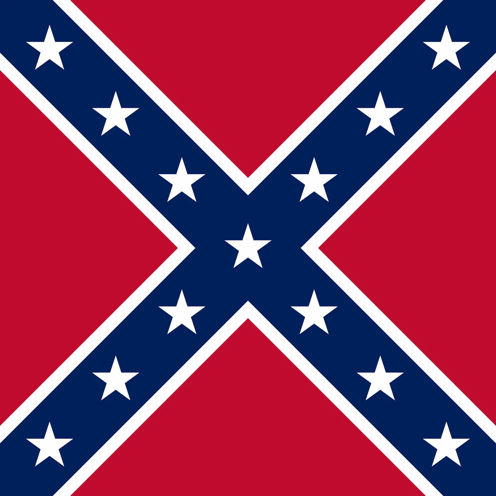 Bandera de Estados Confederados de América, 1861 – 1865
