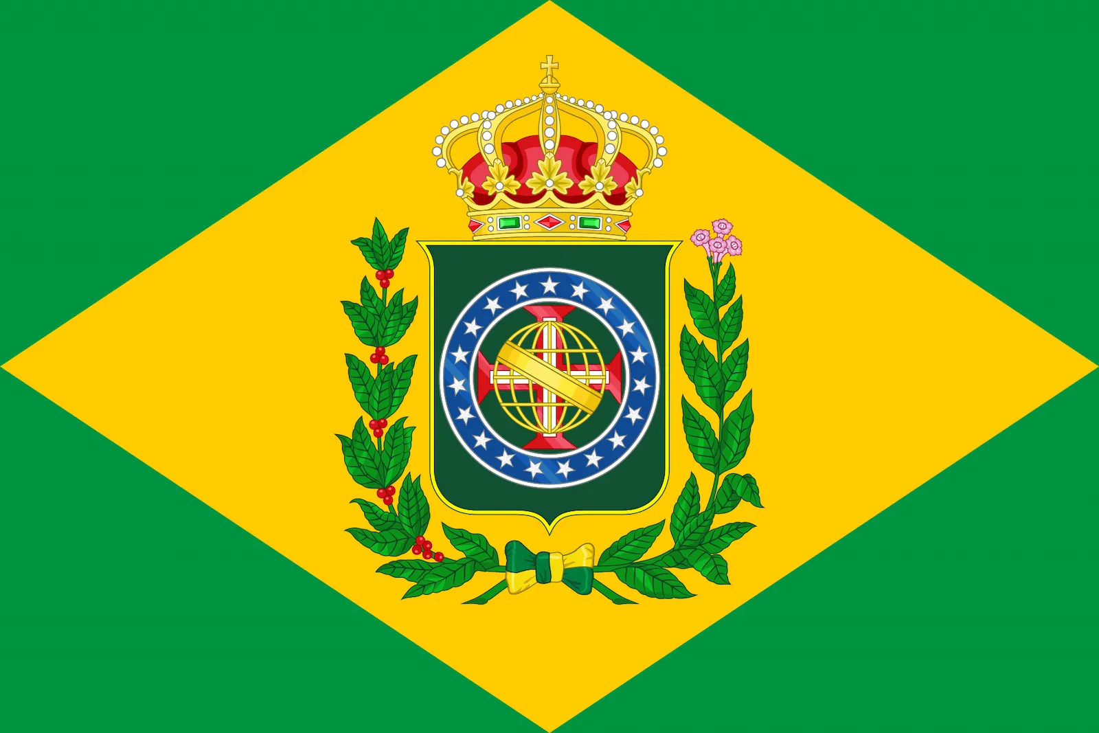 Bandera de Imperio del Brasil, 1822 – 1822