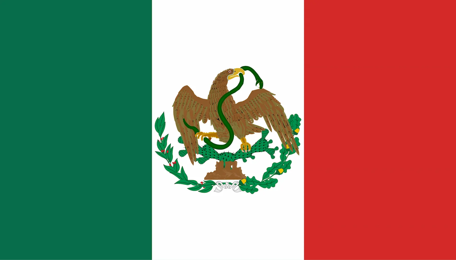 Bandera de República Centralista de México, 1835 – 1843