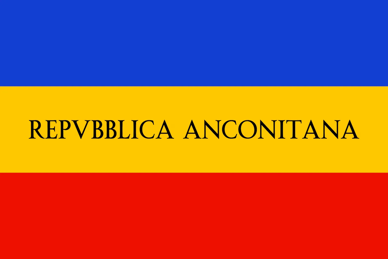 Bandera de República Anconitana, 1797 – 1798