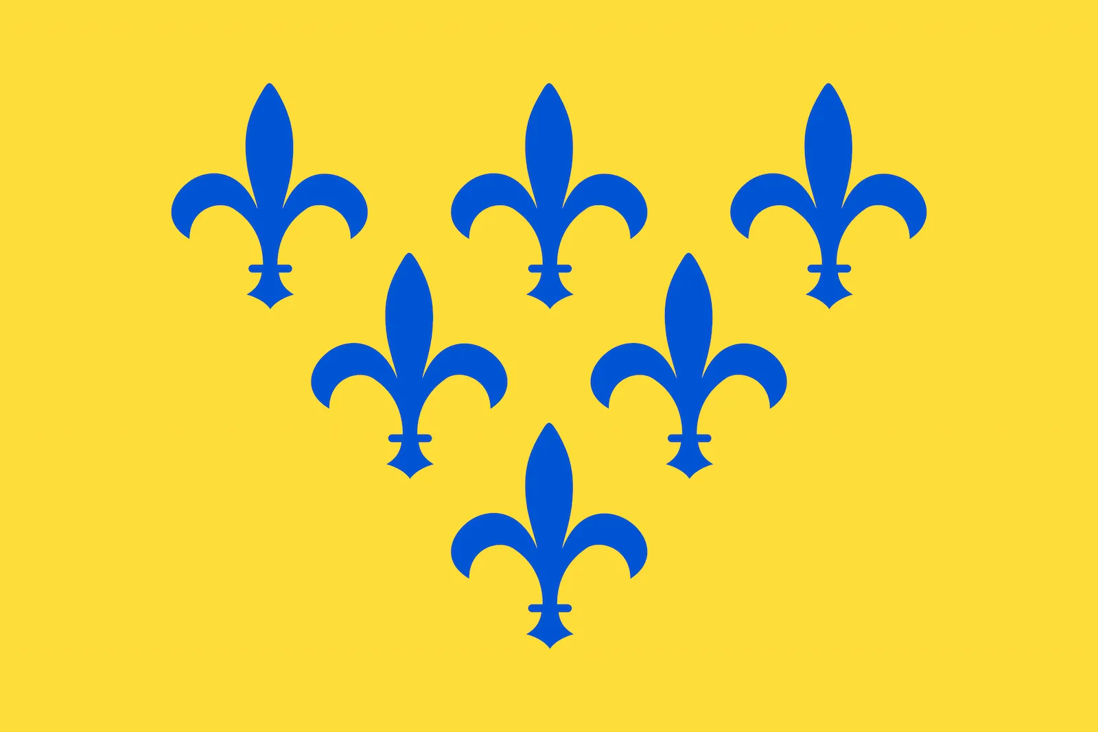 Bandera de Ducado de Parma, 1545 – 1731