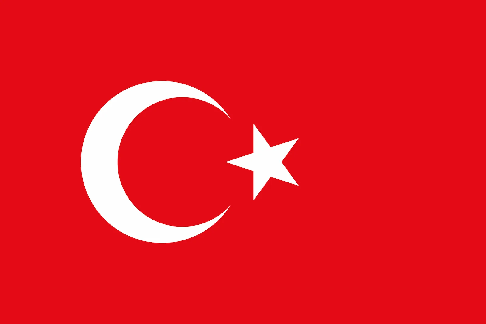 Bandera de República de Turquía, 1936 – hoy