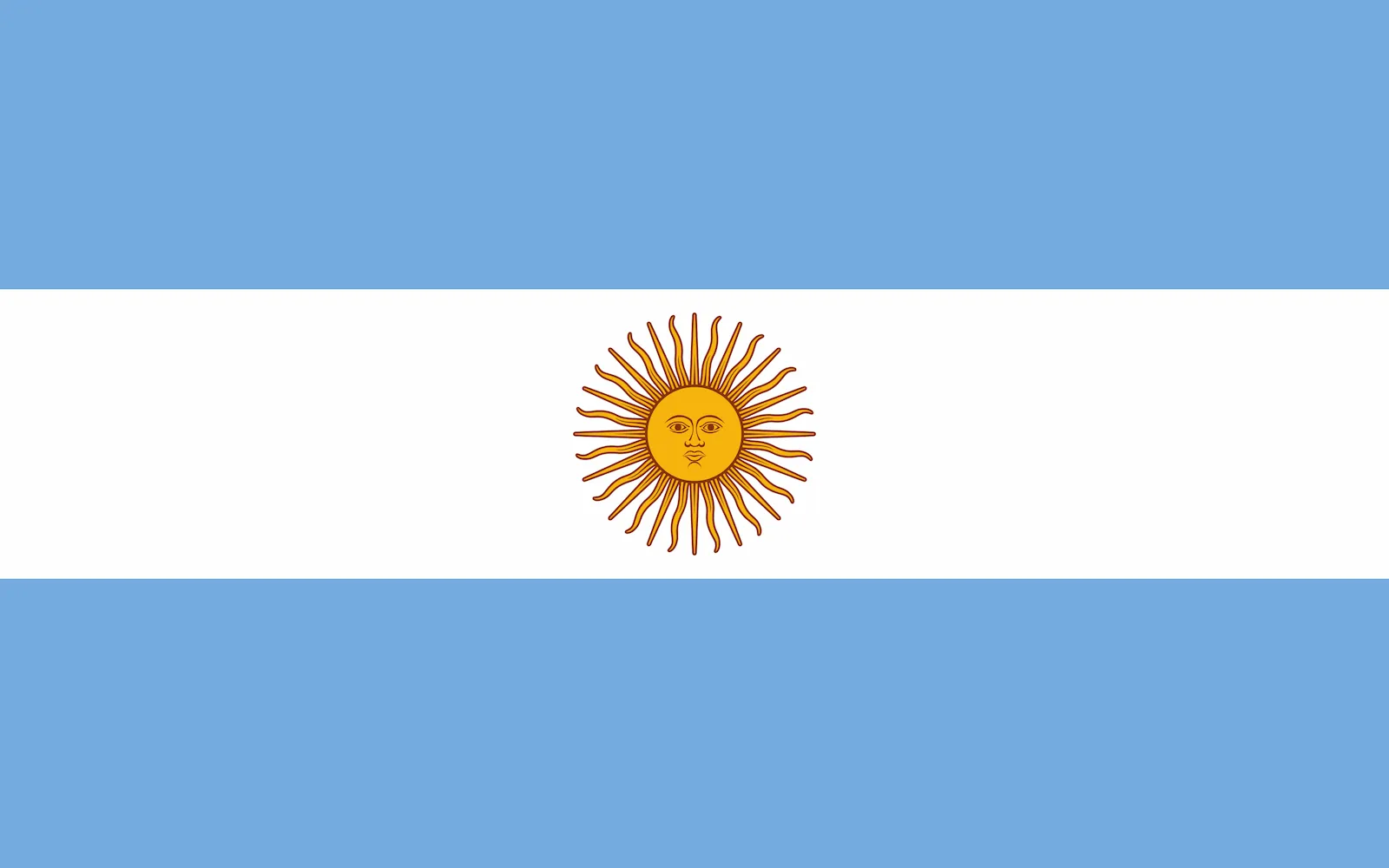 Bandera de Argentina, 1944 – hoy