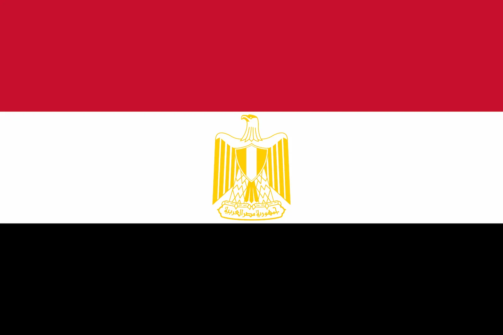 Bandera de República Árabe de Egipto, 2011 – hoy