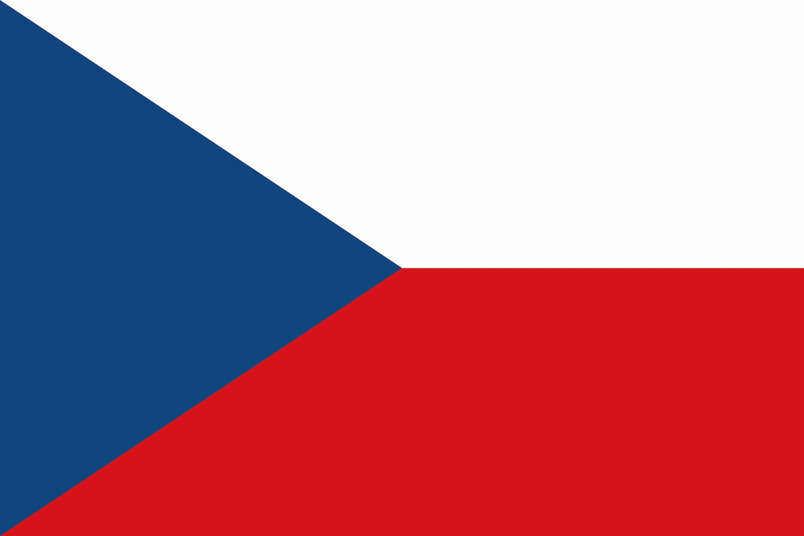 Bandera de República Checa, 1993 – hoy