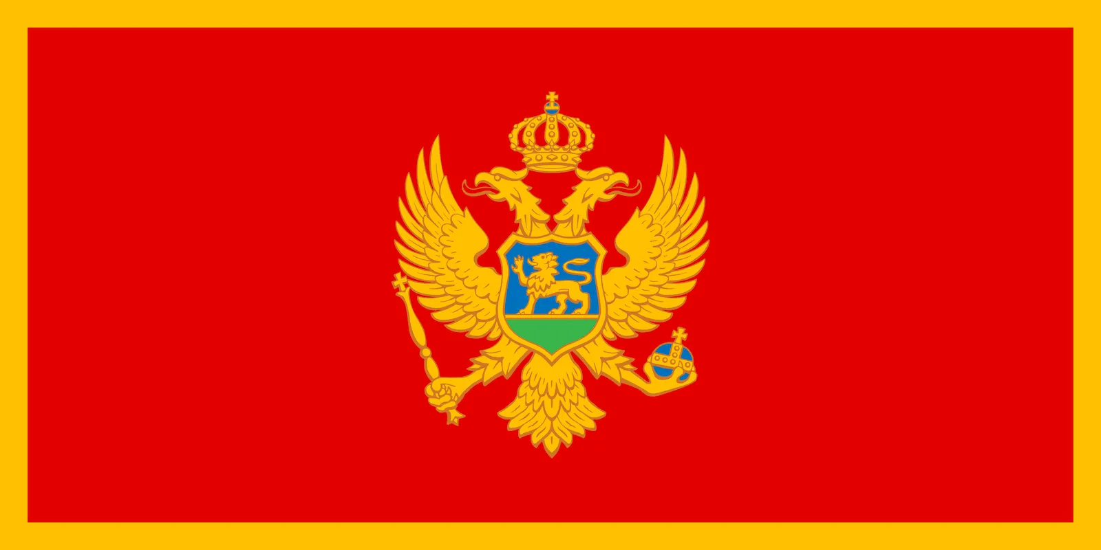 Bandera de Montenegro, 2004 – hoy