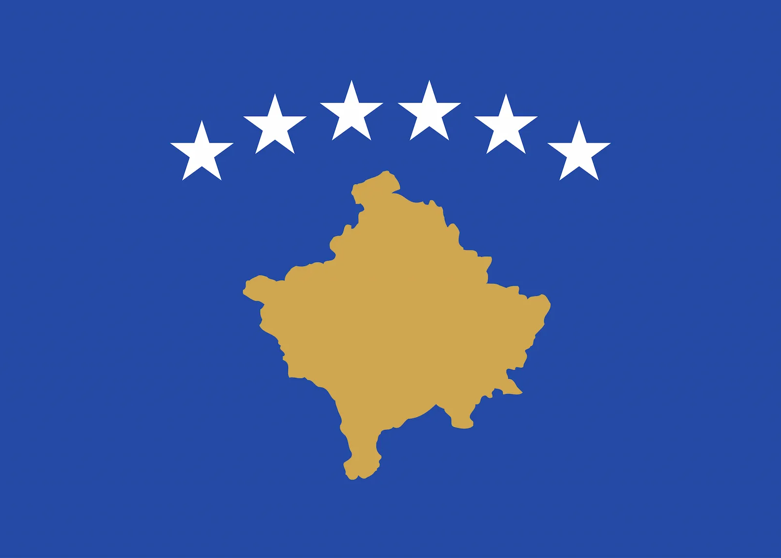 Bandera de República de Kosovo, 2012 – hoy