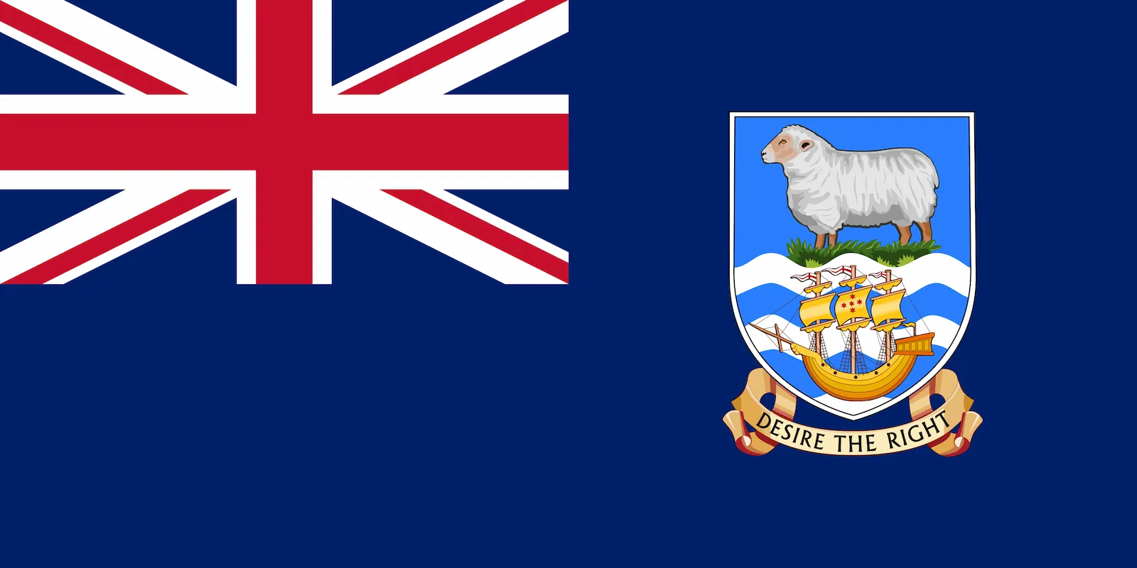 Bandera de Islas Malvinas, 1999 – hoy