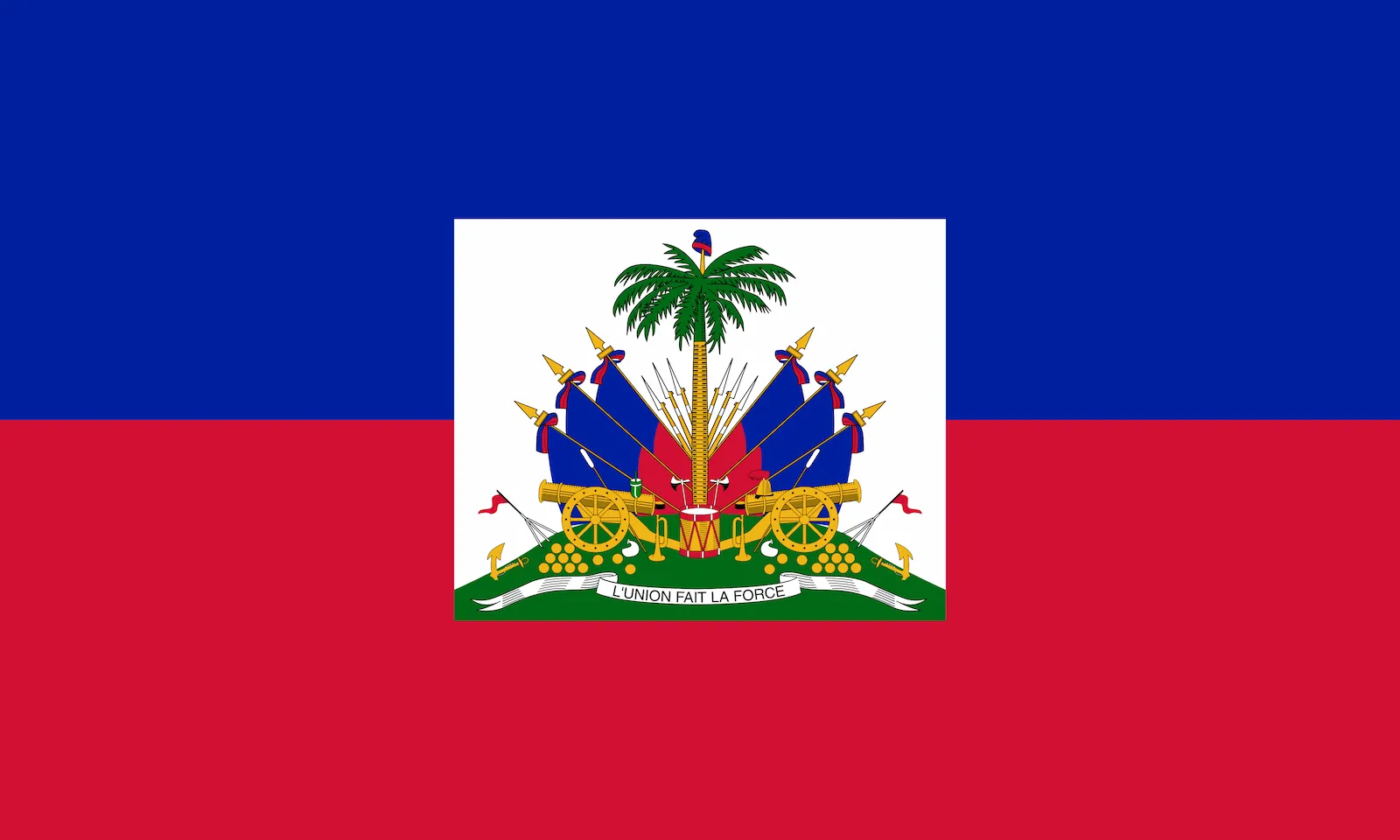 Bandera de Haití, 1986 – hoy